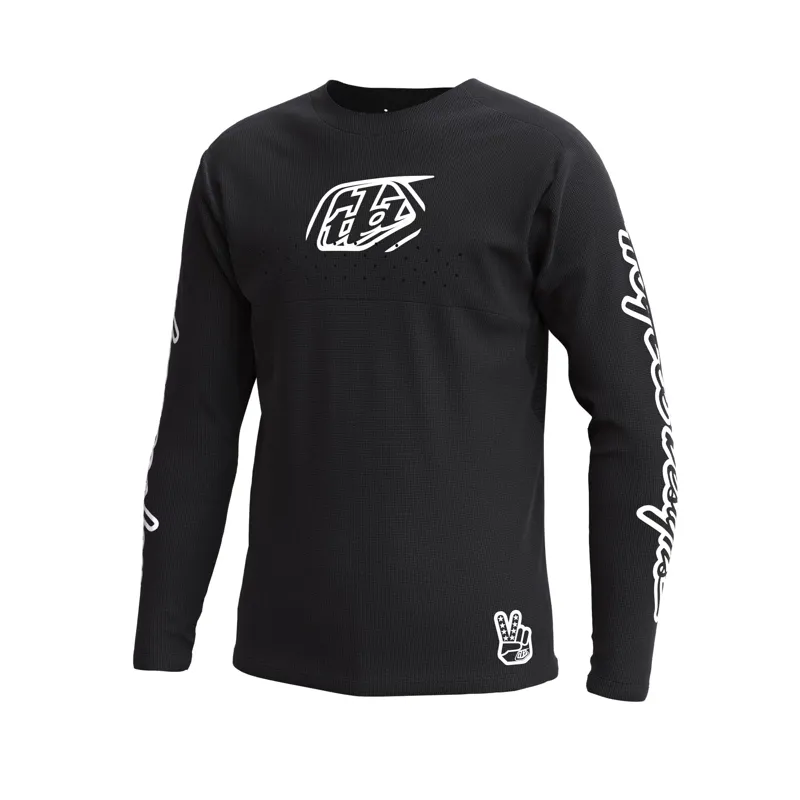 2024 Troy Lee Designs Sprint Youth Icon Jersey in Black